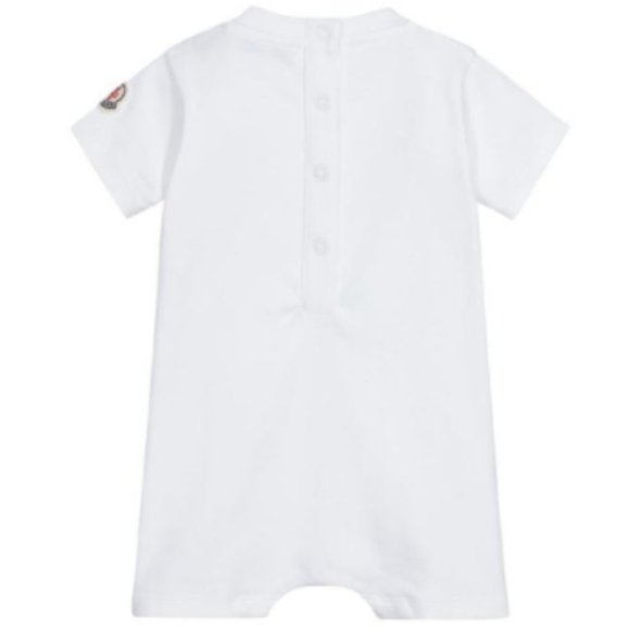 BNWT MONCLER Baby PAGLIACCETTO onesie, size 3-6 months - Picture 2 of 8